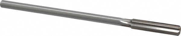 Value Collection 144429602564000 Chucking Reamer 25/64" Dia, 7" OAL, 1-3/4" Flute Length, Straight Flute, Straight-Cylindrical Shank, HSS