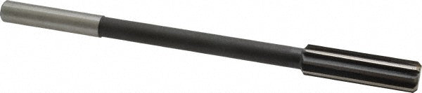 Value Collection 144429601932000 Chucking Reamer 19/32" Dia, 8" OAL, 2" Flute Length, Straight Flute, Straight-Cylindrical Shank, HSS