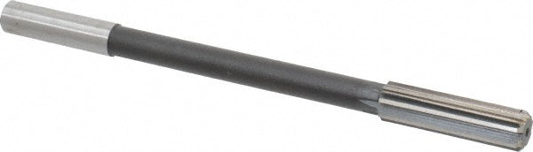 Value Collection 144429604164000 Chucking Reamer 41/64" Dia, 9" OAL, 2-1/4" Flute Length, Straight Flute, Straight-Cylindrical Shank, HSS