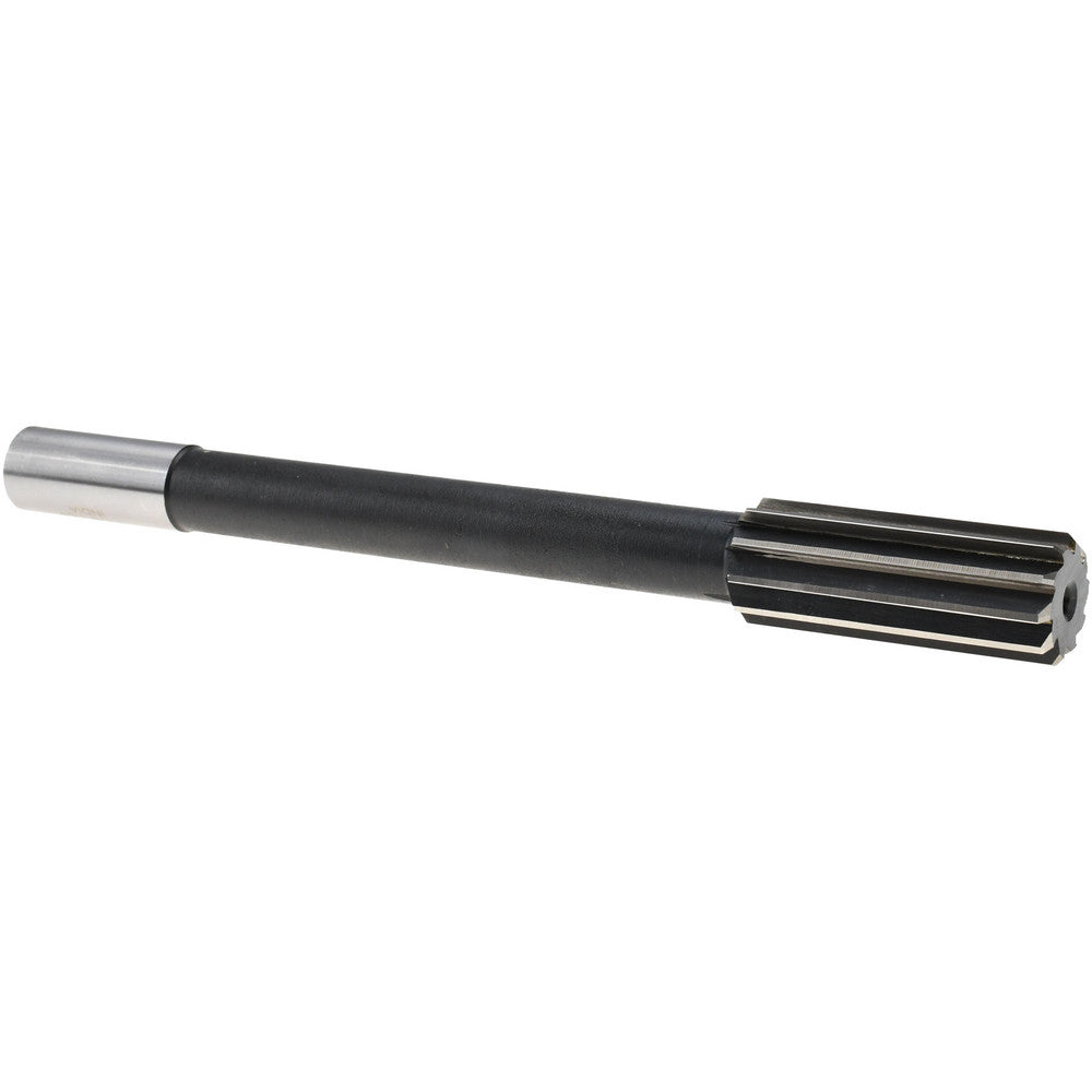 Value Collection 144429610180000 Chucking Reamer 1-1/8" Dia, 11" OAL, 2-7/8" Flute Length, Straight Flute, Straight-Cylindrical Shank, HSS