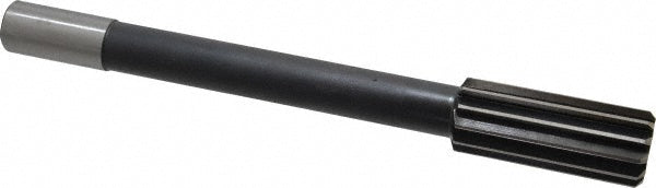 Value Collection 144429610380000 Chucking Reamer 1-3/8" Dia, 12" OAL, 3-1/4" Flute Length, Straight Flute, Straight-Cylindrical Shank, HSS