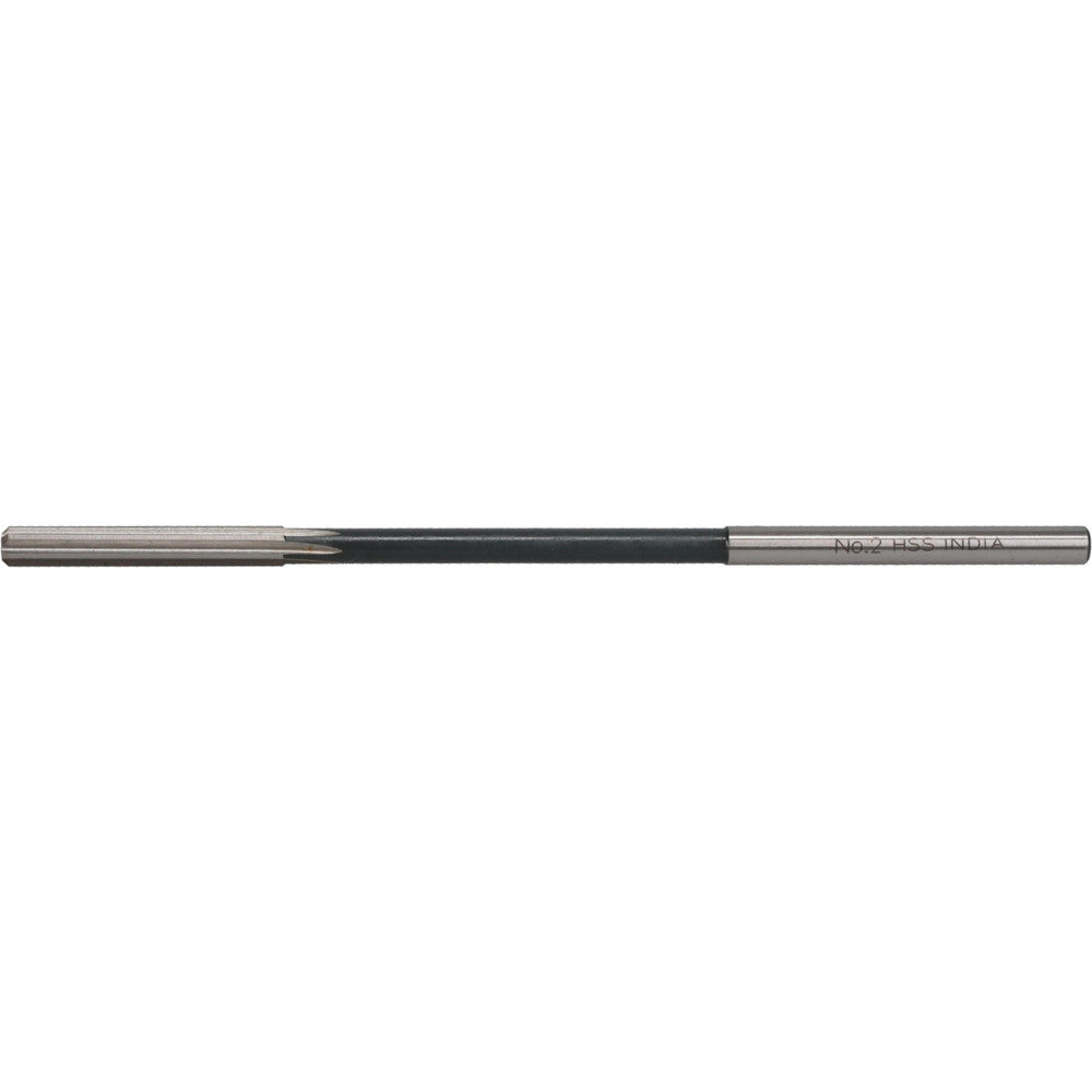 Value Collection 144429600002000 Chucking Reamer #2, 6" OAL, 1-1/2" Flute Length, Straight Flute, Straight-Cylindrical Shank, HSS