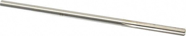 Value Collection 144429600300000 Chucking Reamer Letter C, 6" OAL, 1-1/2" Flute Length, Straight Flute, Straight-Cylindrical Shank, HSS