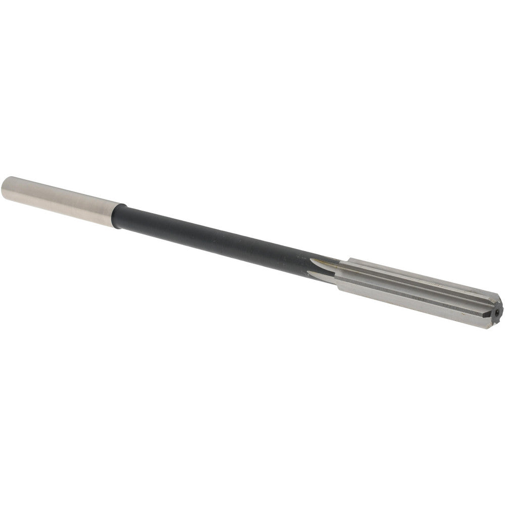 Value Collection 144429602000000 Chucking Reamer Letter T, 7" OAL, 1-3/4" Flute Length, Straight Flute, Straight-Cylindrical Shank, HSS