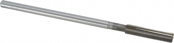 Value Collection 144429602400000 Chucking Reamer Letter X, 7" OAL, 1-3/4" Flute Length, Straight Flute, Straight-Cylindrical Shank, HSS
