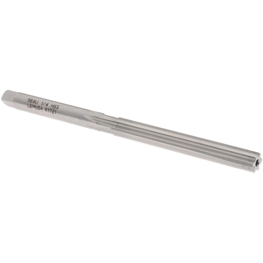 LAVALLEE & IDE INC 564U .2500 Hand Reamer 1/4" Dia, 2" Flute Length, 4" OAL