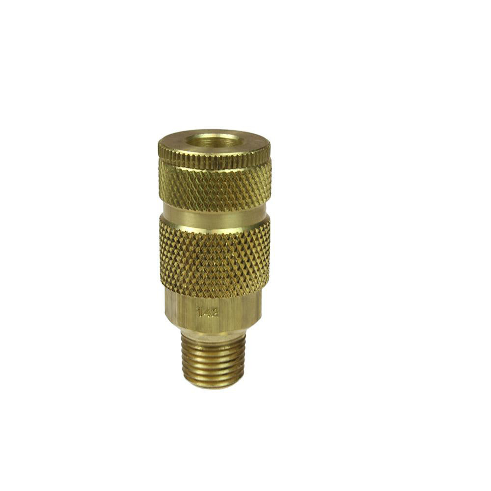 Coilhose Pneumatics 145 Pneumatic Hose Coupling 3/8" Thread, 1/4" Body Dia, ARO Interchange