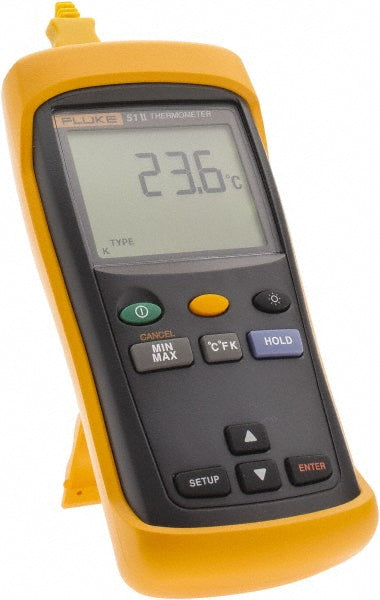 Fluke FLUKE-51-2    60HZ Digital Industrial Thermometer 1,600 &deg F, Thermocouple J, K, T, E & N Sensor