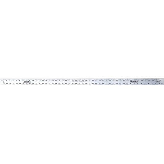 Johnson Level & Tool J48 Steel Rule 48" OAL, English Graduation