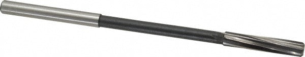 Value Collection 14442960196400S Chucking Reamer 19/64" Dia, 6" OAL, 1-1/2" Flute Length, Spiral Flute, Straight-Cylindrical Shank, HSS