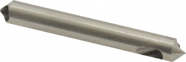 M.A. Ford 67018703 Countersink 3/16" Head Dia, 90.00 deg Included Angle, 0 Flute, High-Speed Steel, Right Hand Cut