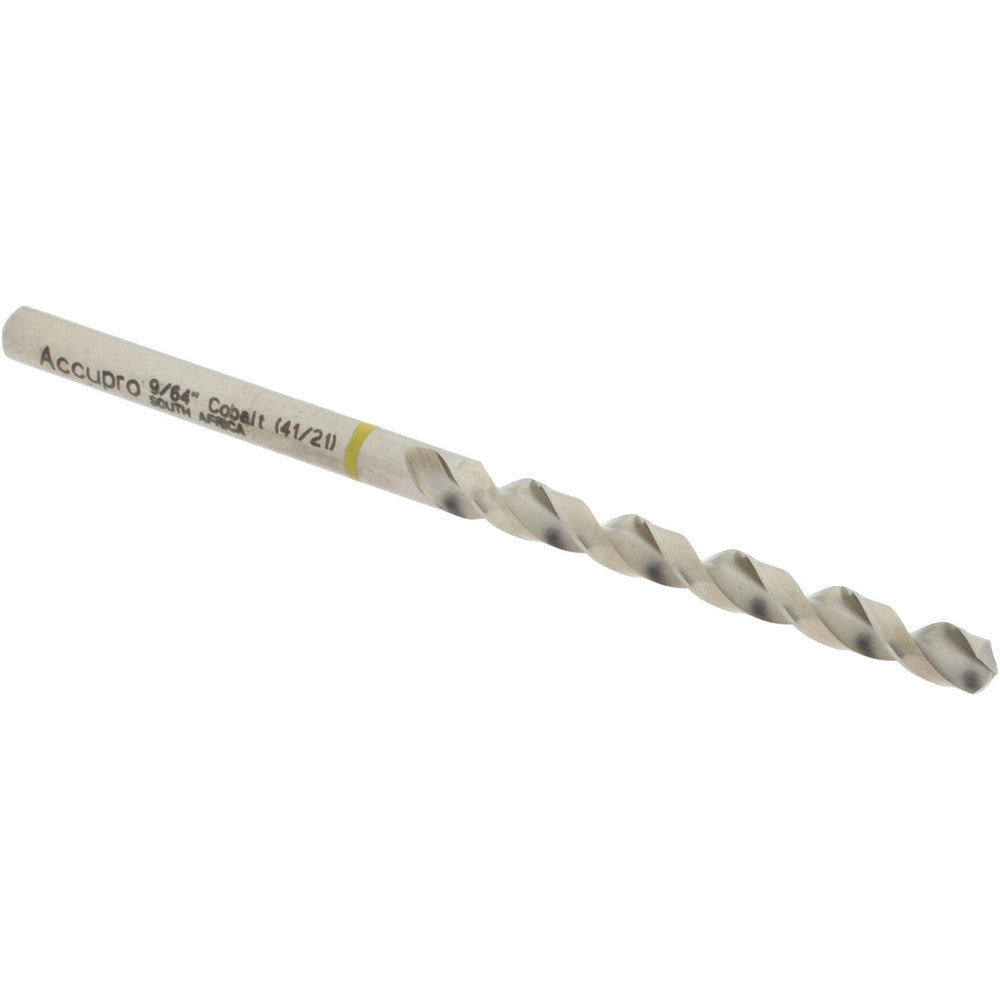 Accupro 1AQ0357-AC Jobber Length Drill Bit 9/64" Dia, 130 &deg, Vanadium High Speed Steel
