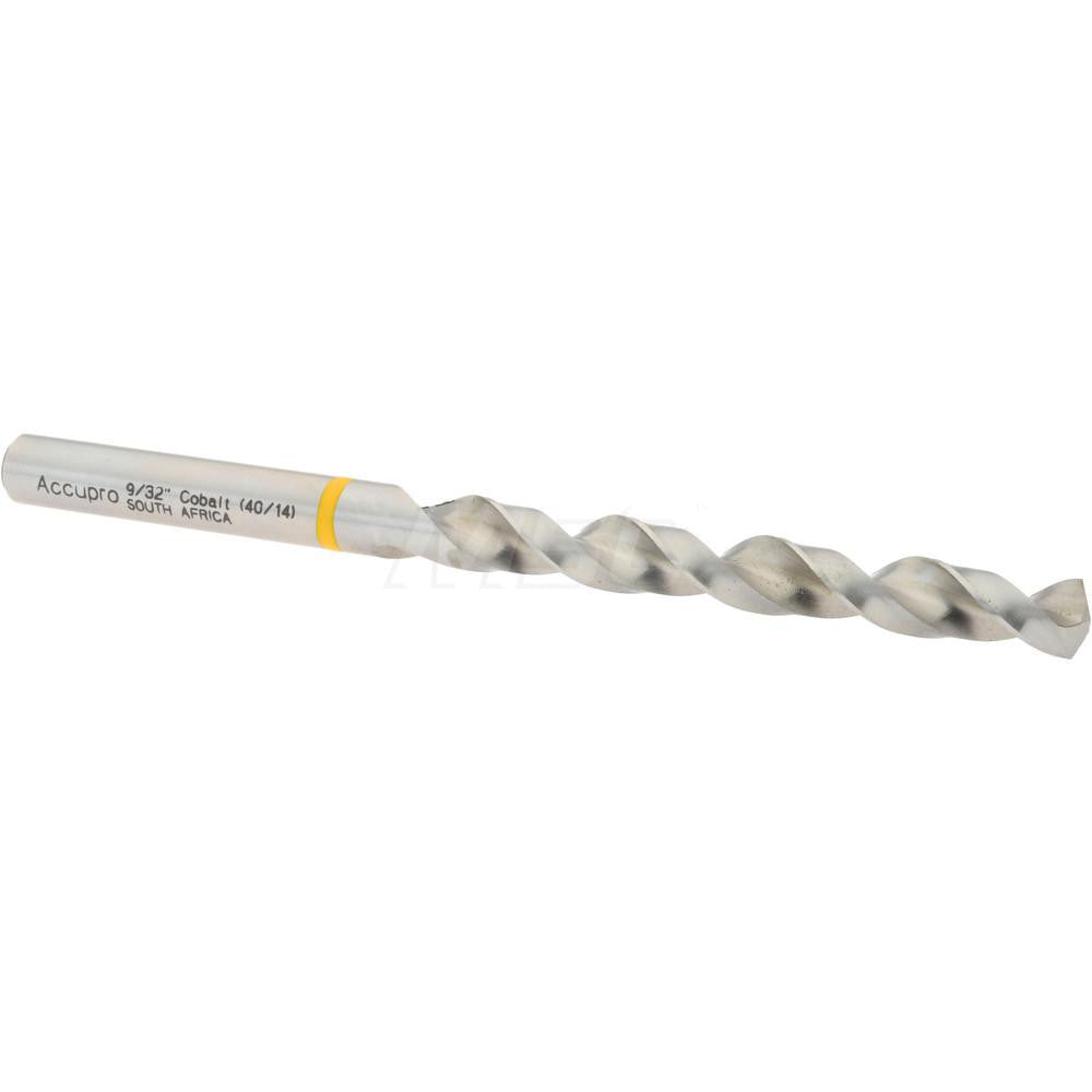 Accupro 1AQ0714-AC Jobber Length Drill Bit 9/32" Dia, 130 &deg, Vanadium High Speed Steel