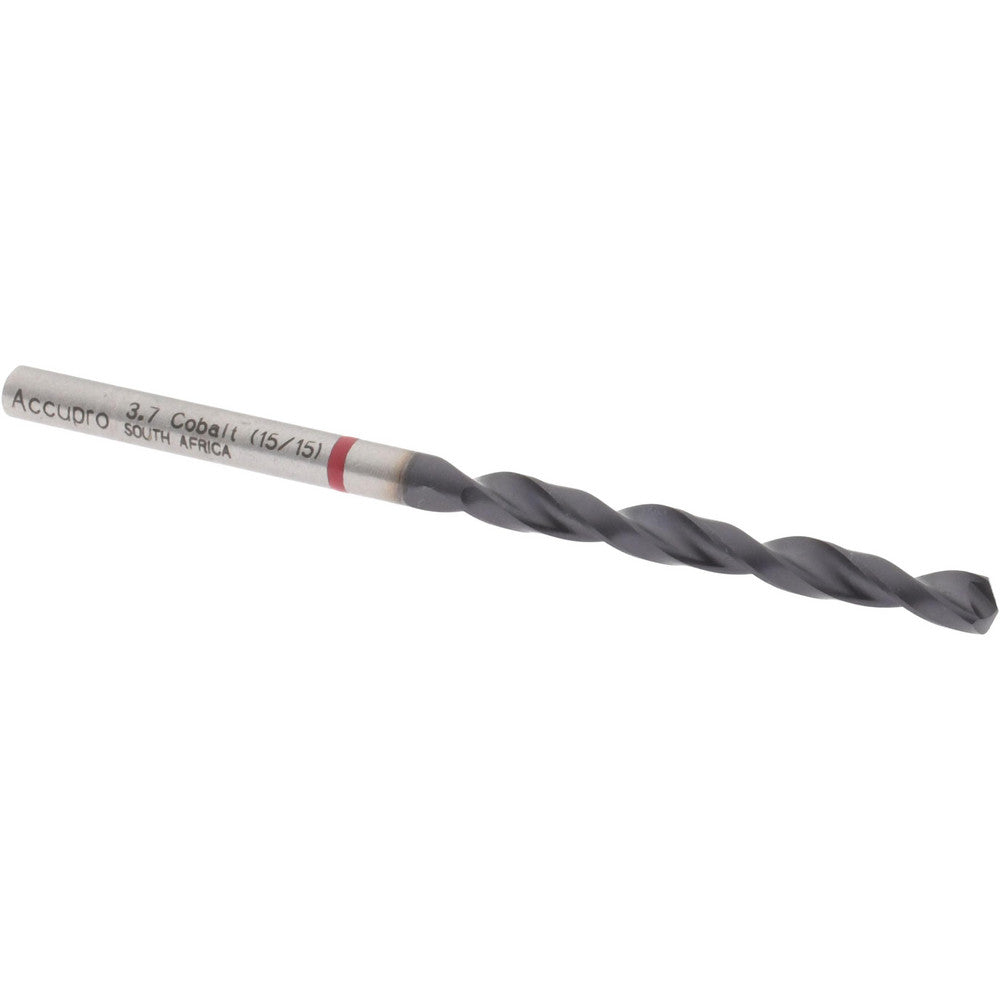 Accupro 1R50370-AC Jobber Length Drill Bit 3.7 mm Dia, 135 &deg, Cobalt
