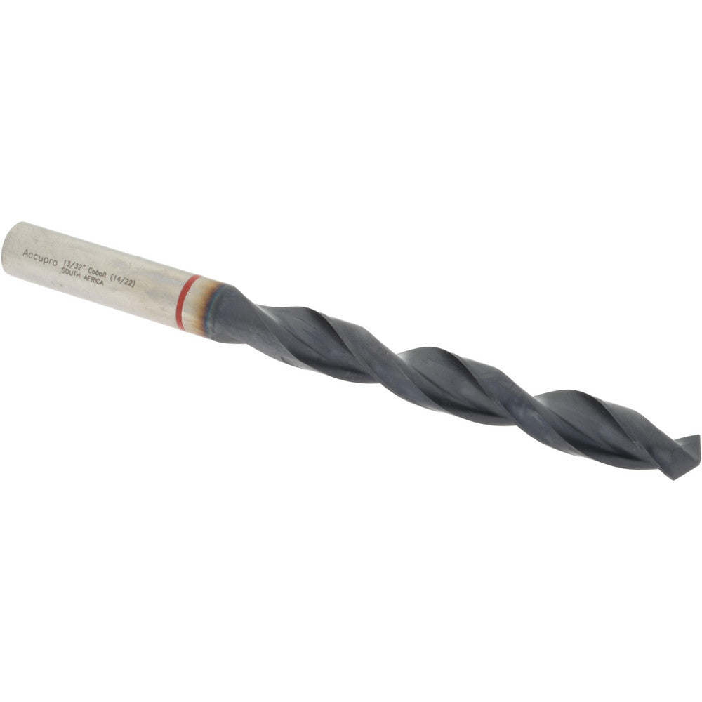 Accupro 1R51032-AC Jobber Length Drill Bit 13/32" Dia, 135 &deg, Cobalt