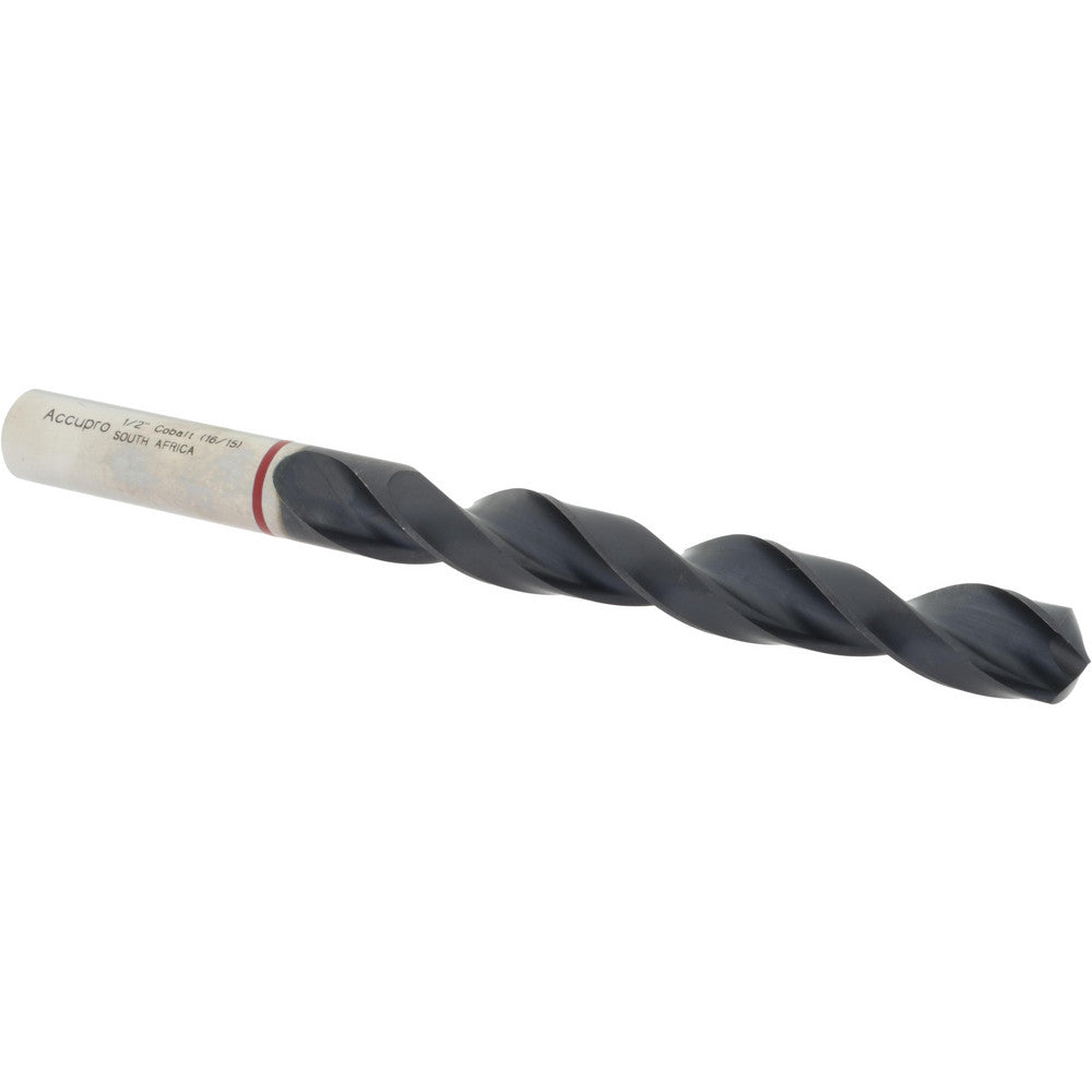 Accupro 1R51269-AC Jobber Length Drill Bit 1/2" Dia, 135 &deg, Cobalt