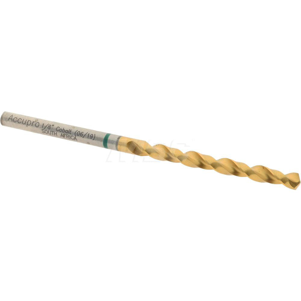 Accupro 1G70318-AC Jobber Length Drill Bit 1/8" Dia, 135 &deg, Cobalt