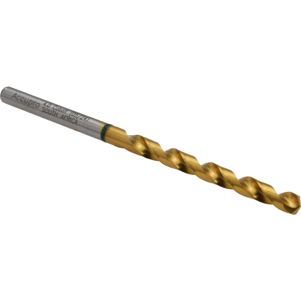 Accupro 1G70400-AC Jobber Length Drill Bit 4.00 mm (0.1575) Dia, 135 deg, Cobalt