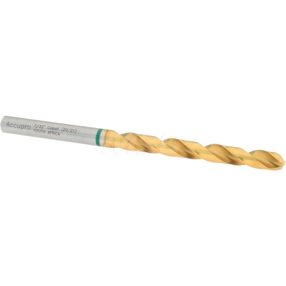 Accupro 1G70556-AC Jobber Length Drill Bit 7/32" Dia, 135 &deg, Cobalt