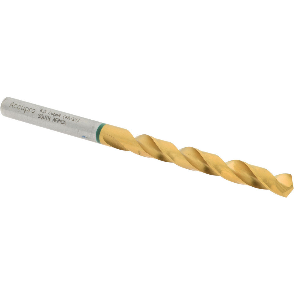 Accupro 1G70600-AC Jobber Length Drill Bit 6 mm Dia, 135 &deg, Cobalt