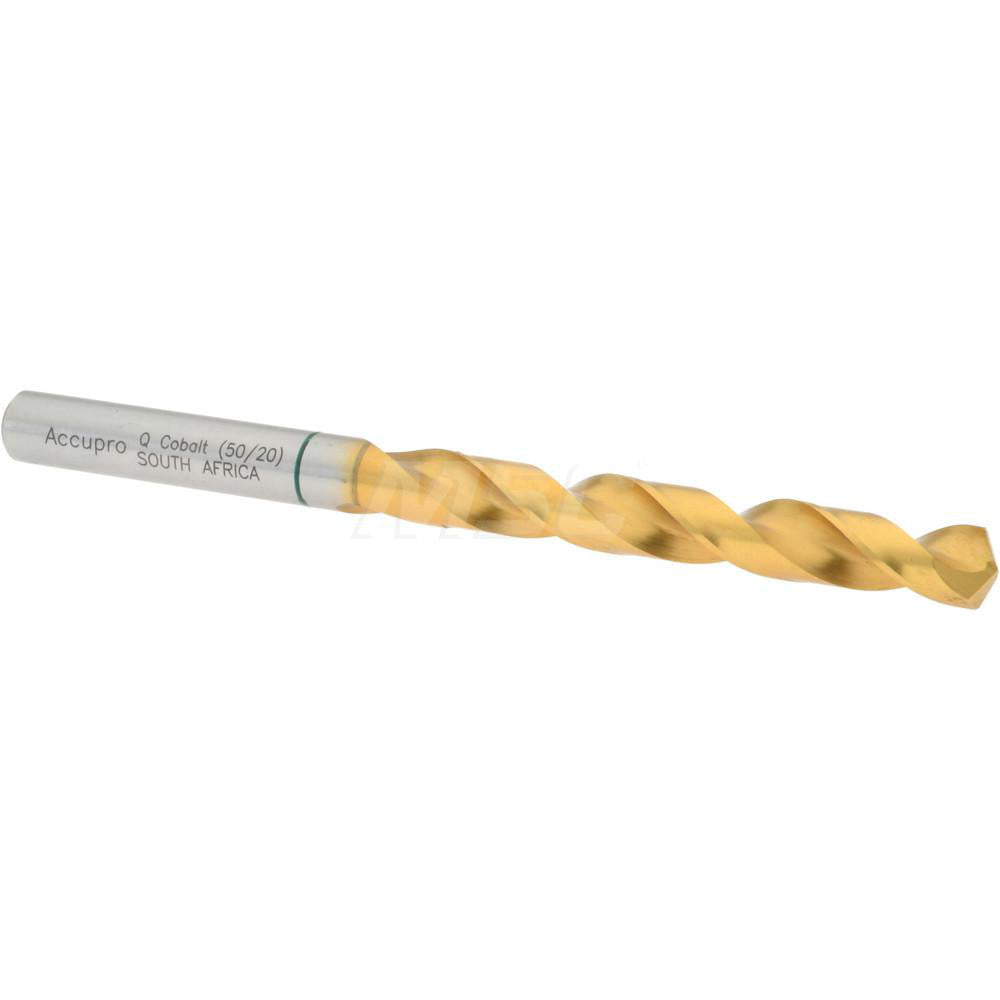 Accupro 1G70843-AC Jobber Length Drill Bit Letter Q, 135 &deg, Cobalt