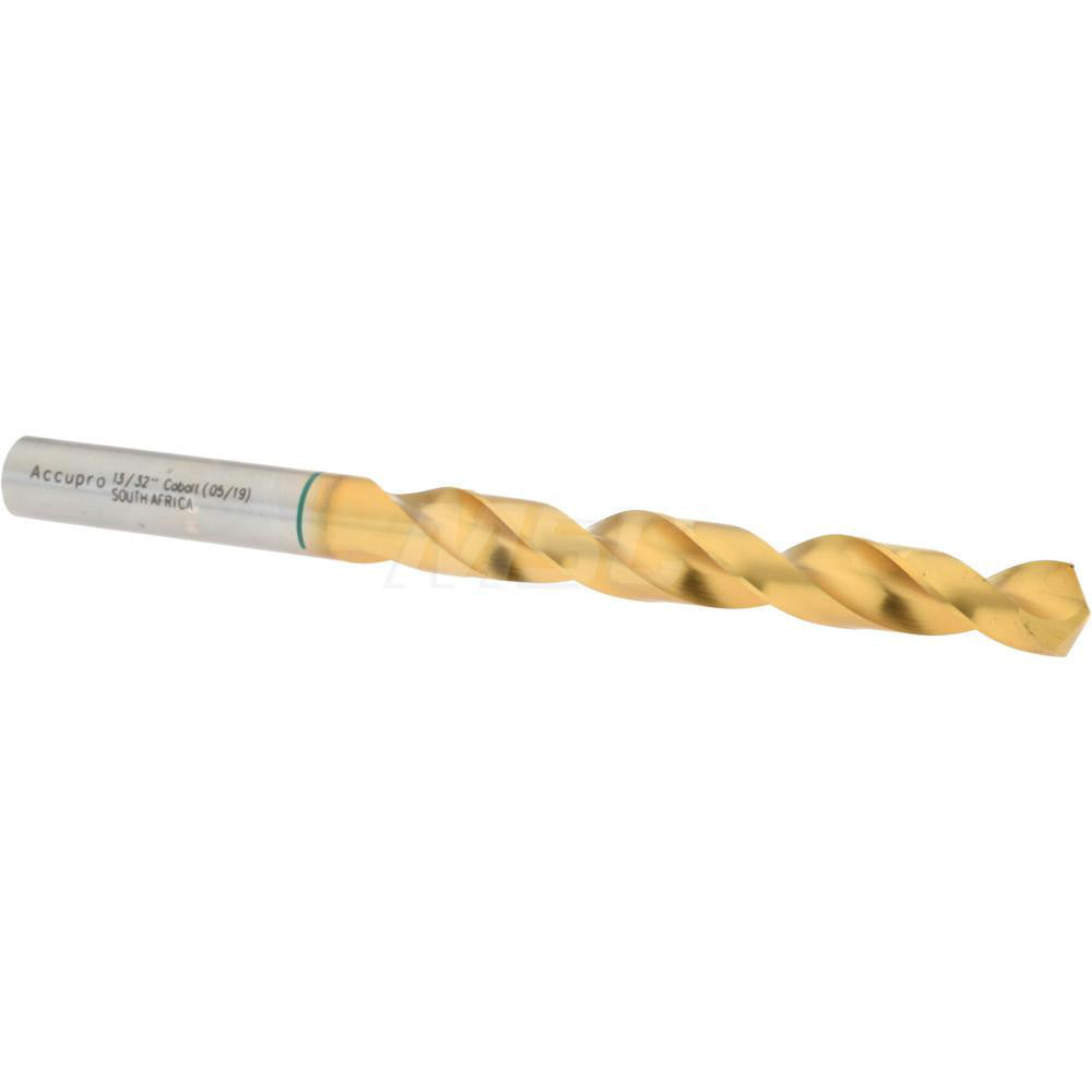 Accupro 1G71032-AC Jobber Length Drill Bit 13/32" Dia, 135 &deg, Cobalt