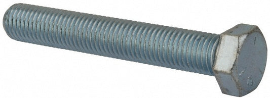 Nucor Fastener Indiana 1006968 Hex Head Cap Screw 3/4-10 x 5", Grade 5 Steel, Zinc-Plated
