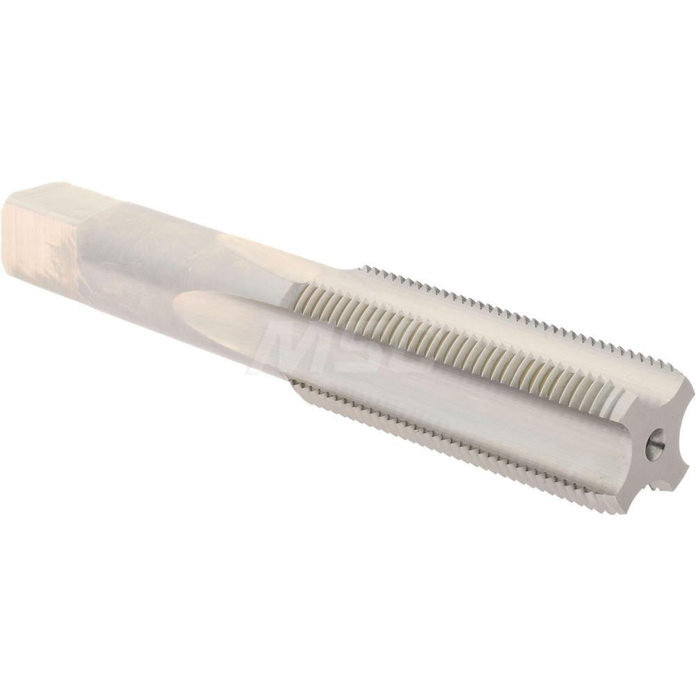 Hertel K027801AS Straight Flute Tap M20x1.5 Metric Fine, 4 Flute, Bottoming Chamfer, High-Speed Steel, Bright/Uncoated Finish