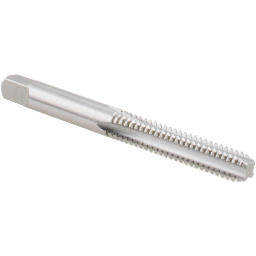 Hertel K008321AS Straight Flute Tap 1/4-20 UNC, 4 Flute, Bottoming Chamfer, 3B Class of Fit, High-Speed Steel, Bright/Uncoated Finish