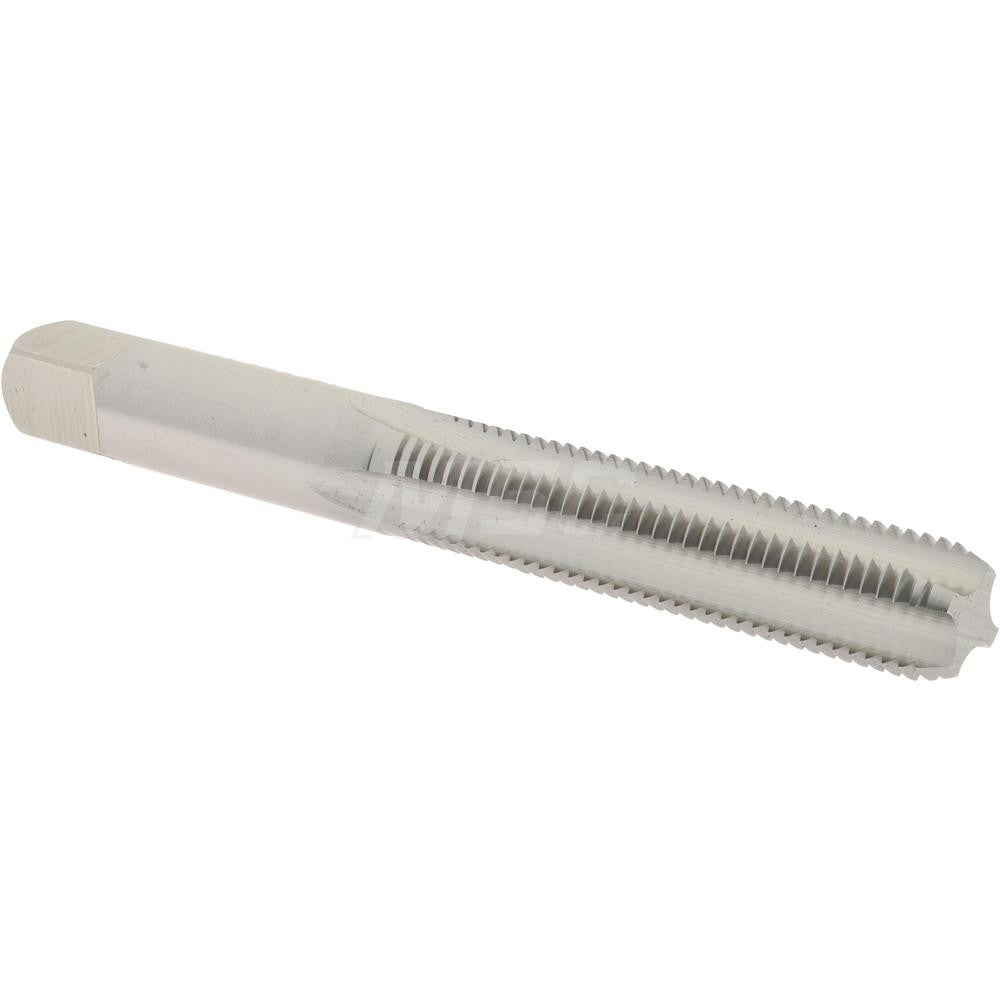 Hertel K008410AS Straight Flute Tap 5/16-24 UNF, 4 Flute, Bottoming Chamfer, 3B Class of Fit, High-Speed Steel, Bright/Uncoated Finish