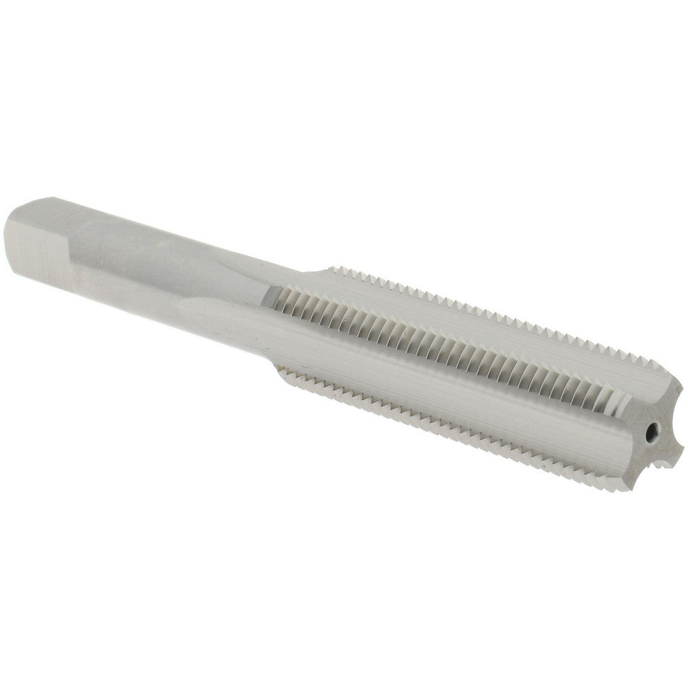 Hertel K008531AS Straight Flute Tap 1/2-20 UNF, 4 Flute, Bottoming Chamfer, 3B Class of Fit, High-Speed Steel, Bright/Uncoated Finish