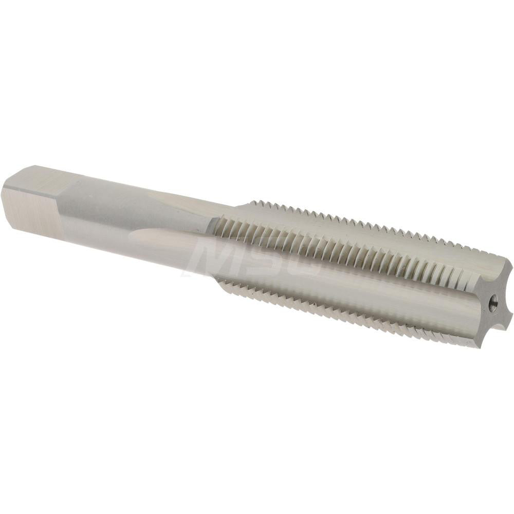 Hertel K027784AS Straight Flute Tap M16x1.5 Metric Fine, 4 Flute, Taper Chamfer, High-Speed Steel, Bright/Uncoated Finish