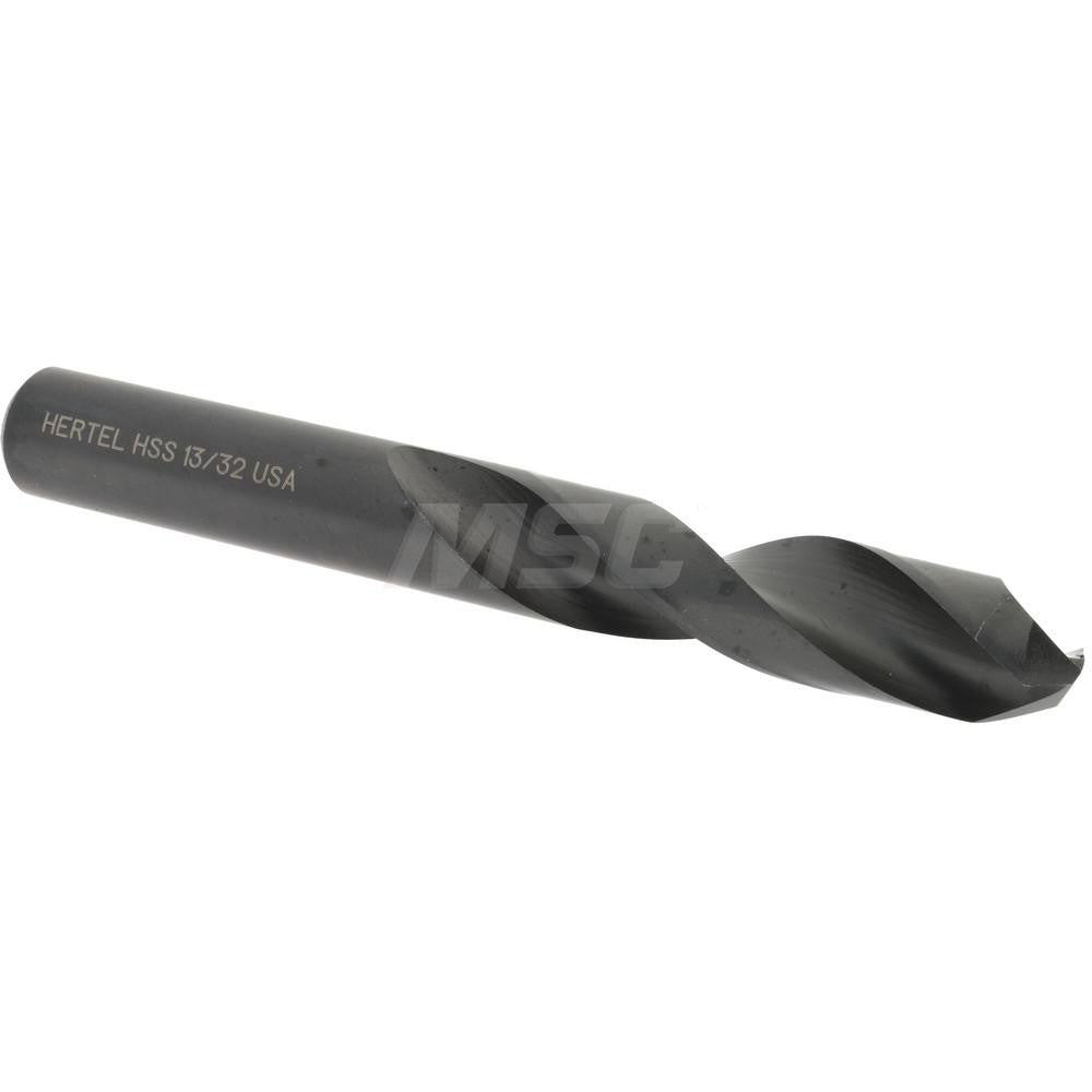 Hertel 2386027 Screw Machine Length Drill Bit 13/32" (0.4062) Dia, 135 deg, HSS