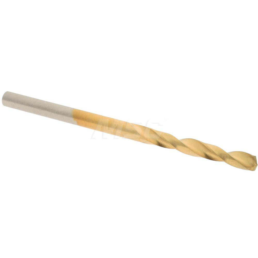 Hertel 2387512 Screw Machine Length Drill Bit #34 (0.1110) Dia, 135 deg, HSS