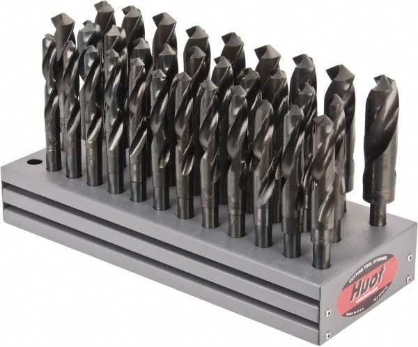 Hertel 303SE Drill Bit Set Reduced Shank Drill Bits, 1" Drill Bit Size, 118 &deg, High Speed Steel