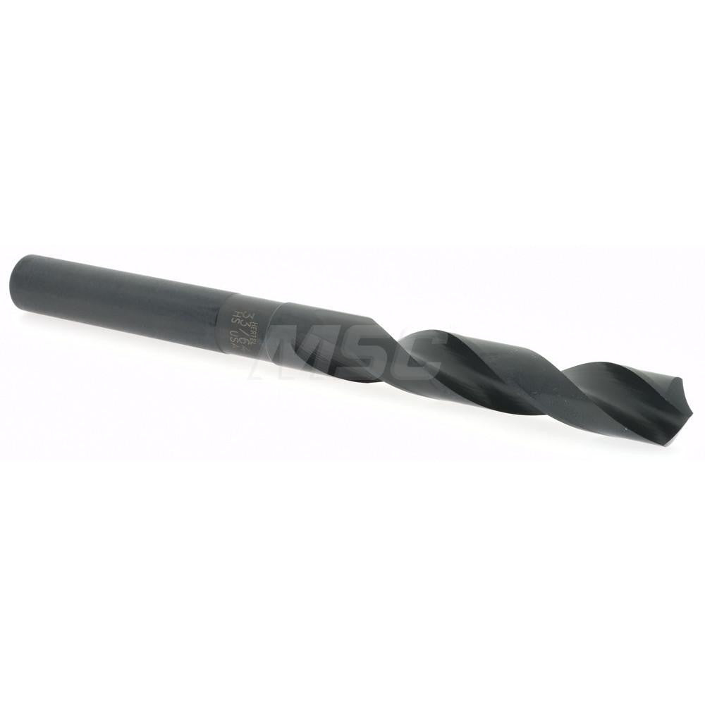 Hertel 02387637 Reduced Shank Drill Bit 33/64'' Dia, 1/2'' Shank Dia, 118 °, High Speed Steel