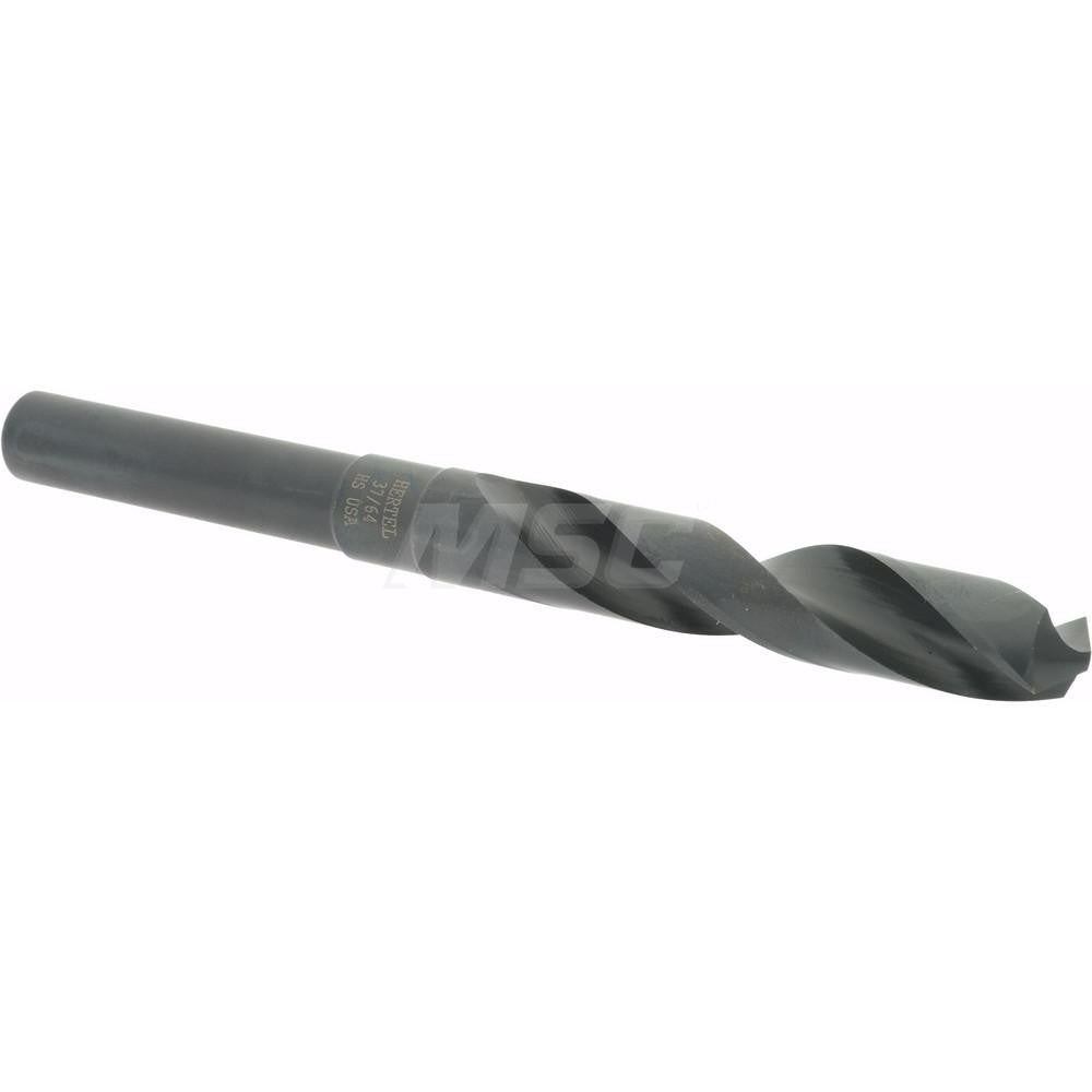 Hertel 02387678 Reduced Shank Drill Bit 37/64'' Dia, 1/2'' Shank Dia, 118 °, High Speed Steel