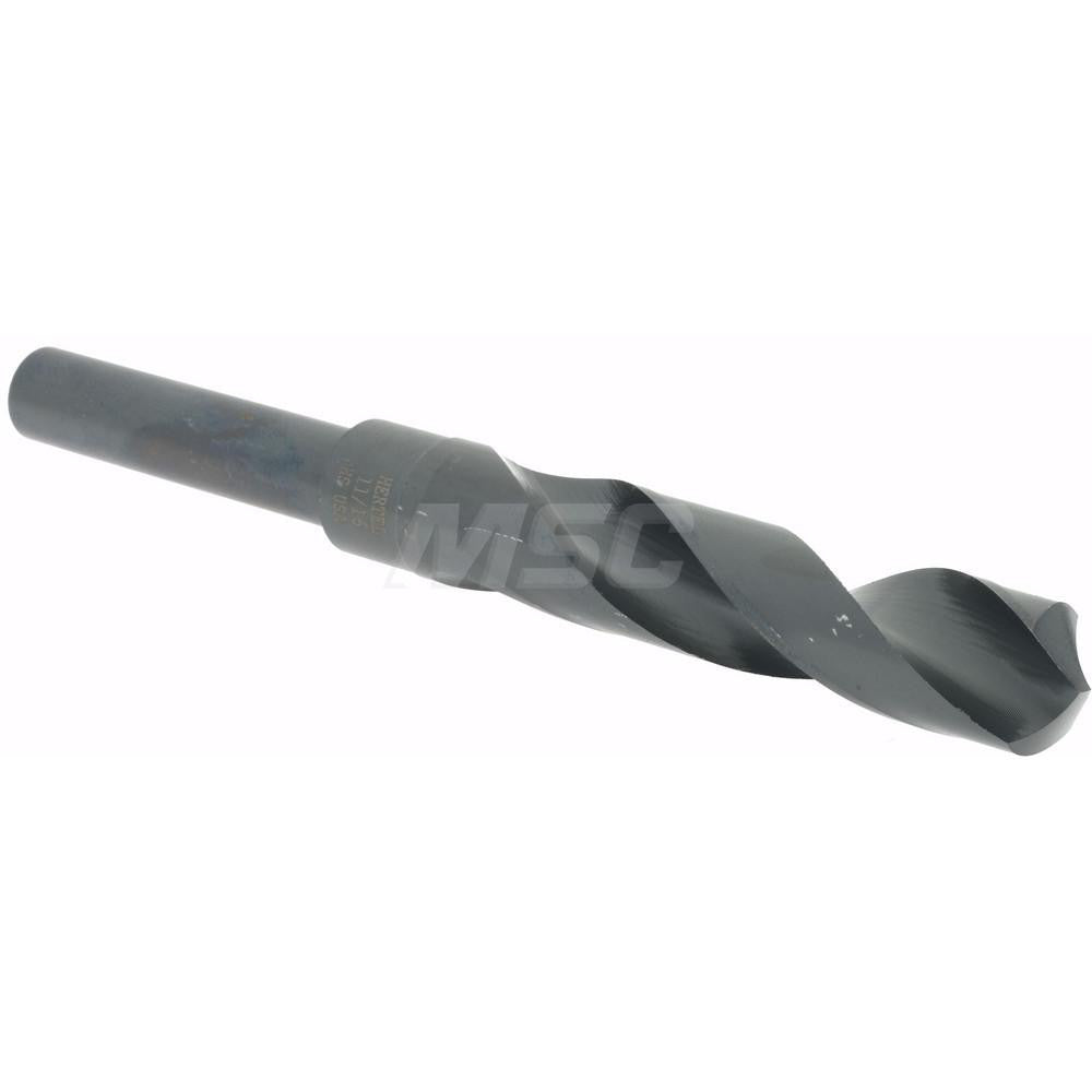 Hertel 02387744 Reduced Shank Drill Bit 11/16'' Dia, 1/2'' Shank Dia, 118 °, High Speed Steel