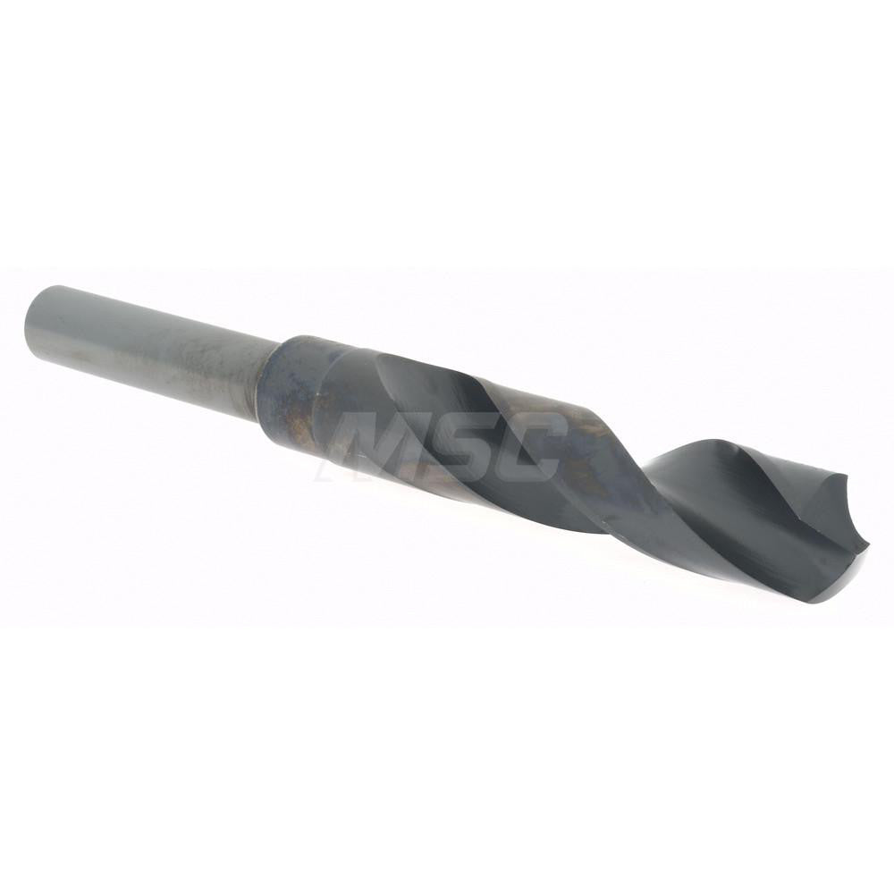Hertel 02387751 Reduced Shank Drill Bit 45/64'' Dia, 1/2'' Shank Dia, 118 °, High Speed Steel