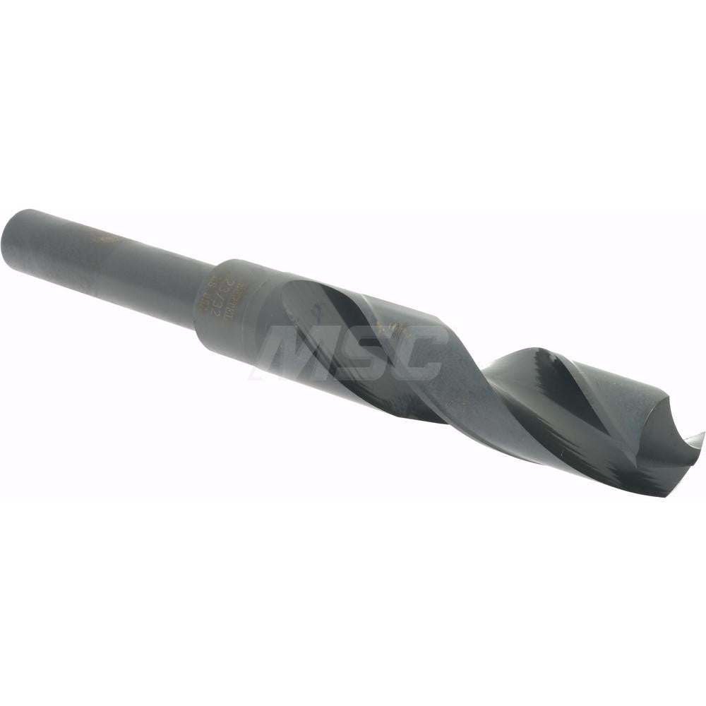 Hertel 02387769 Reduced Shank Drill Bit 23/32'' Dia, 1/2'' Shank Dia, 118 °, High Speed Steel