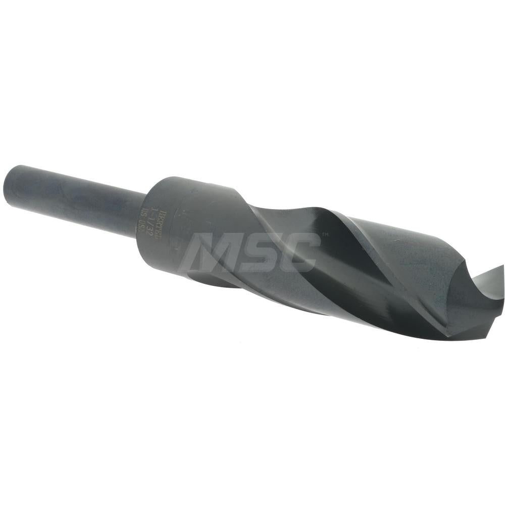 Hertel 02387967 Reduced Shank Drill Bit 1-1/32'' Dia, 1/2'' Shank Dia, 118 °, High Speed Steel
