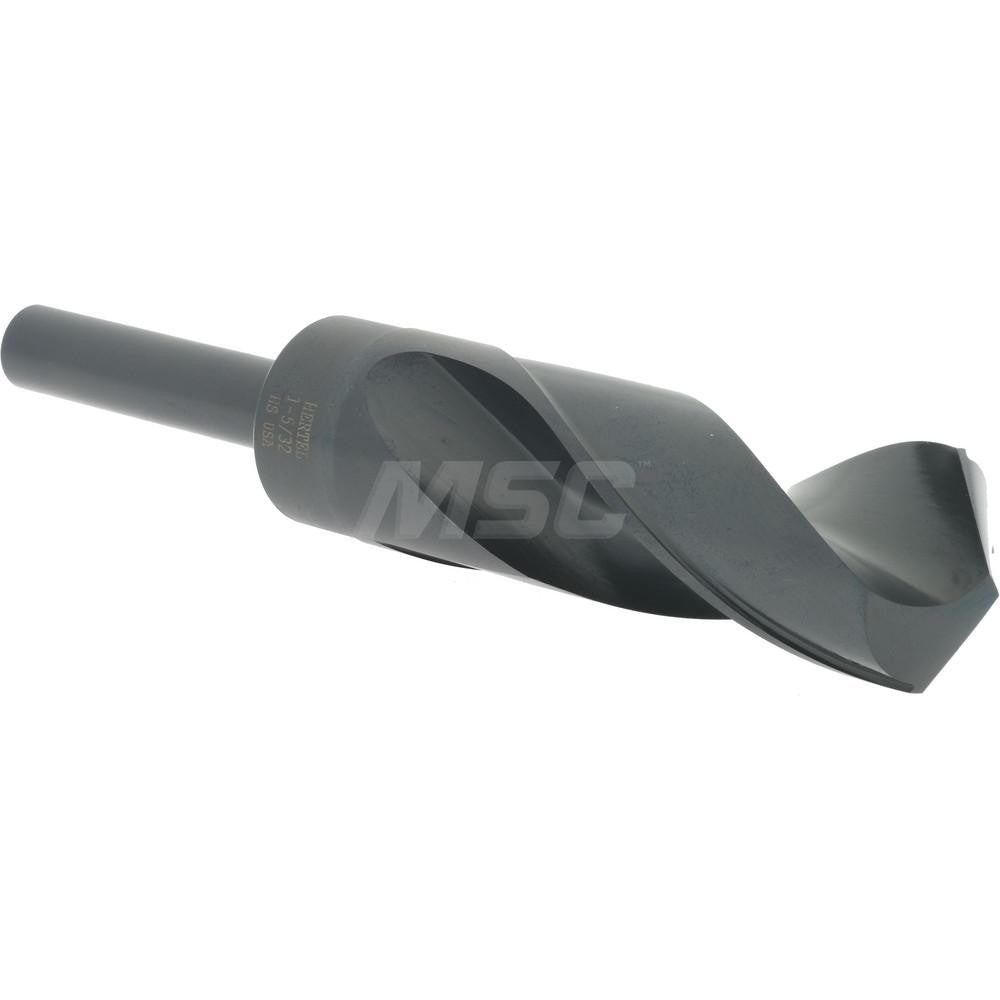 Hertel 02388049 Reduced Shank Drill Bit 1-5/32'' Dia, 1/2'' Shank Dia, 118 °, High Speed Steel