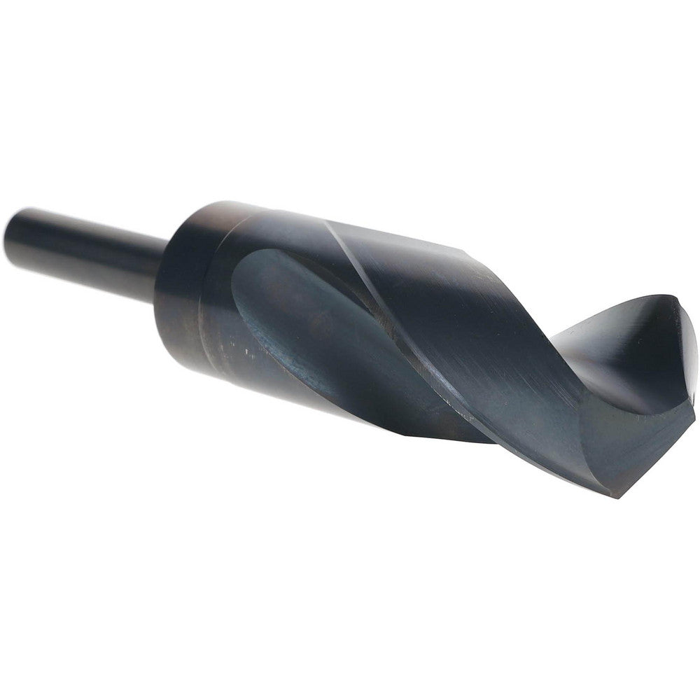 Hertel 02388130 Reduced Shank Drill Bit 1-19/64'' Dia, 1/2'' Shank Dia, 118 °, High Speed Steel