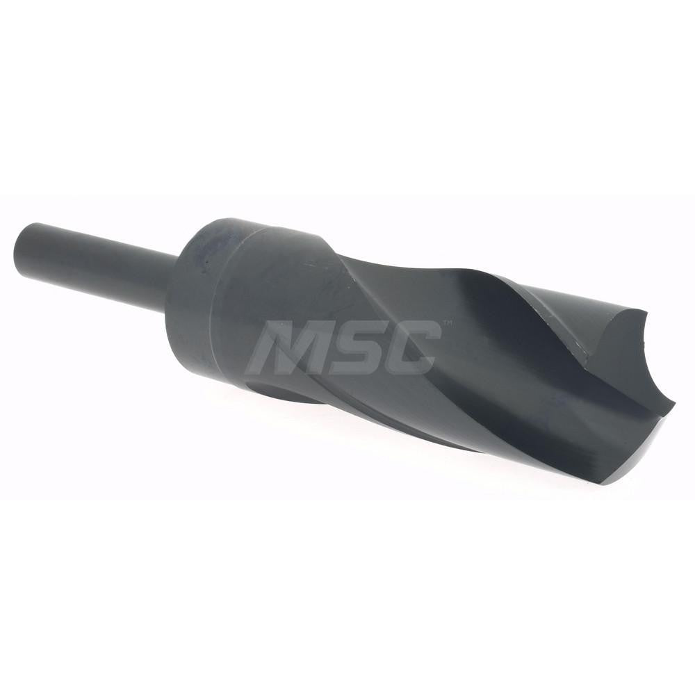 Hertel 02388163 Reduced Shank Drill Bit 1-11/32'' Dia, 1/2'' Shank Dia, 118 °, High Speed Steel