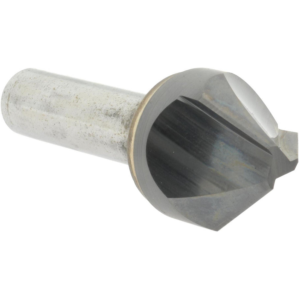 Hertel 333-010060 Countersink 1" Head Dia, 82.00 deg Included Angle, 3 Flute, Solid Carbide, Right Hand Cut