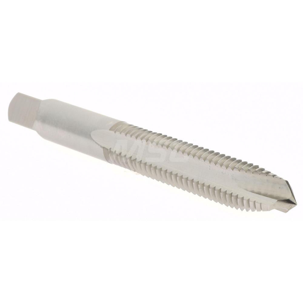 Hertel K007062AS Spiral Point STI Tap 5/16-18 UNC, 3 Flutes, Plug, High Speed Steel, Bright/Uncoated