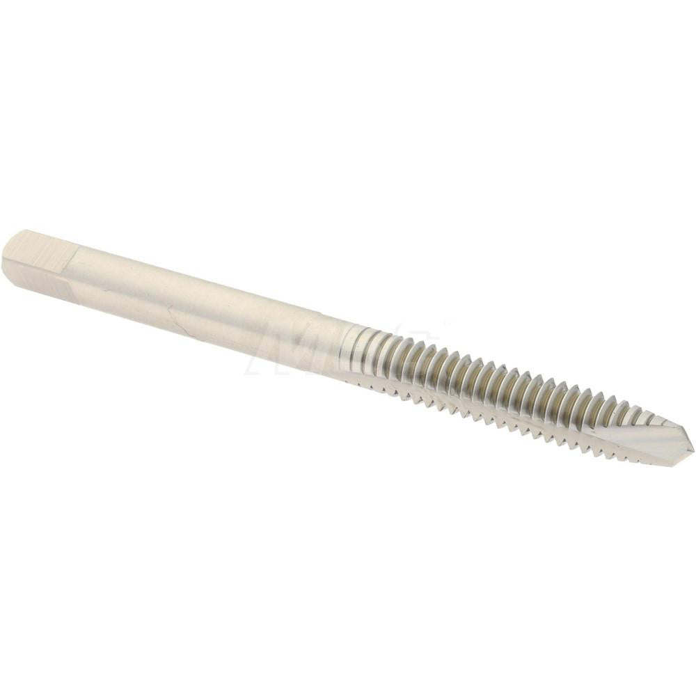 Hertel K014528AS Spiral Point Tap #10-24 UNC, 2 Flutes, Plug Chamfer, HSS, Bright/Uncoated Coated