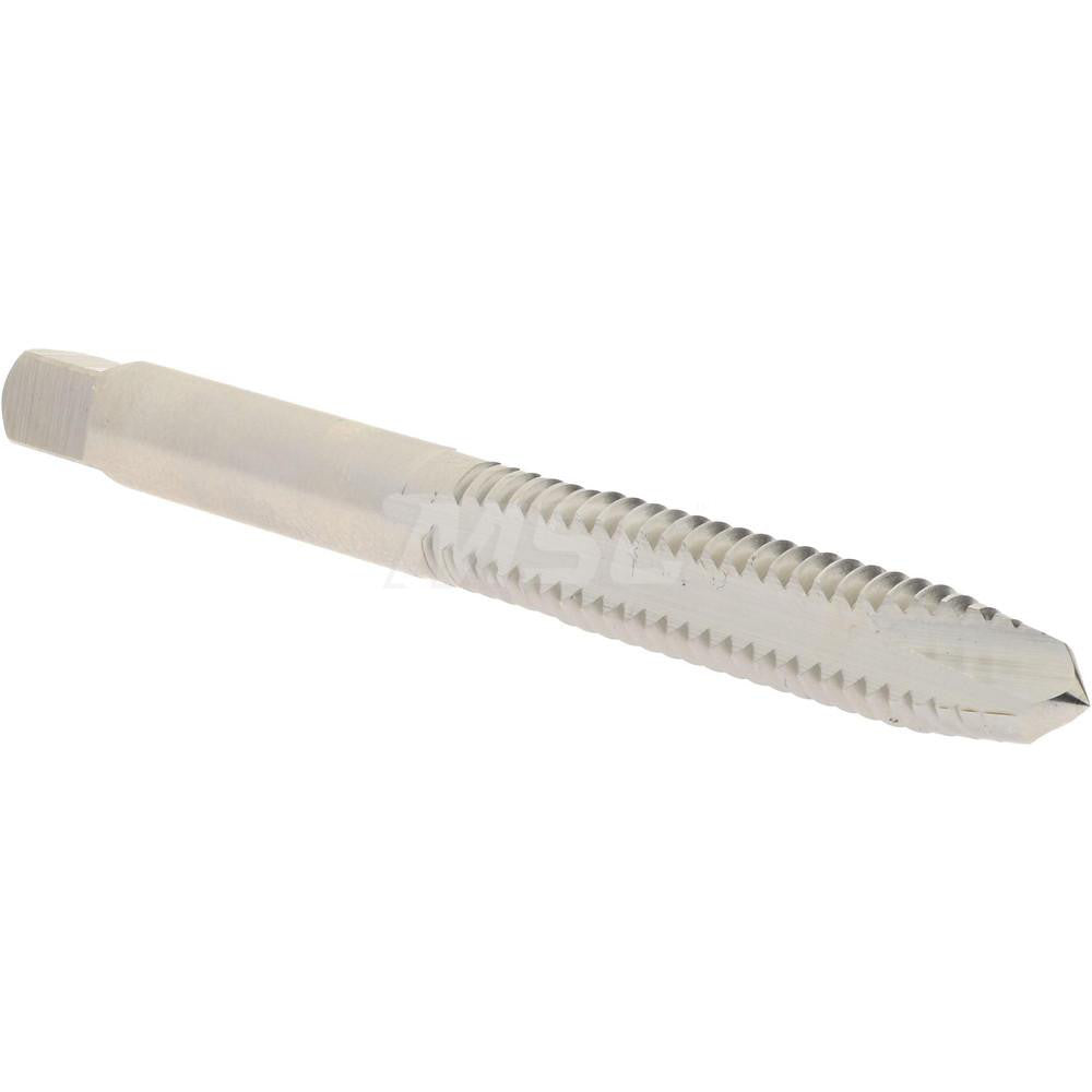 Hertel K008337AS Spiral Point Tap 1/4-20 UNC, 2 Flutes, Plug Chamfer, HSS, Bright/Uncoated Coated