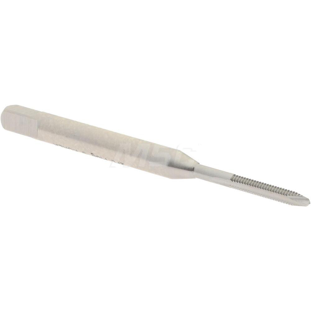 Hertel K027703AS Spiral Point Tap M1.6x0.35 Metric Coarse, 2 Flutes, Plug Chamfer, 6H Class of Fit, HSS