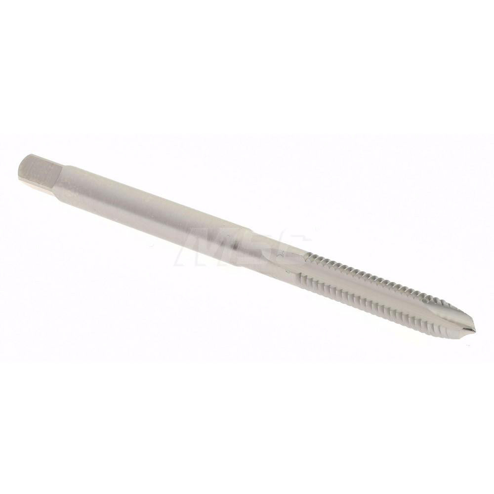 Hertel K008119AS Spiral Point Tap #5-40 UNC, 2 Flutes, Plug Chamfer, 2B/3B Class of Fit, HSS, Bright/Uncoated Coated